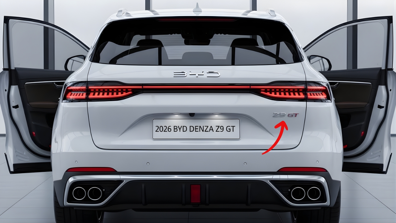 BYD Denza Z9 GT 800V EV 2026